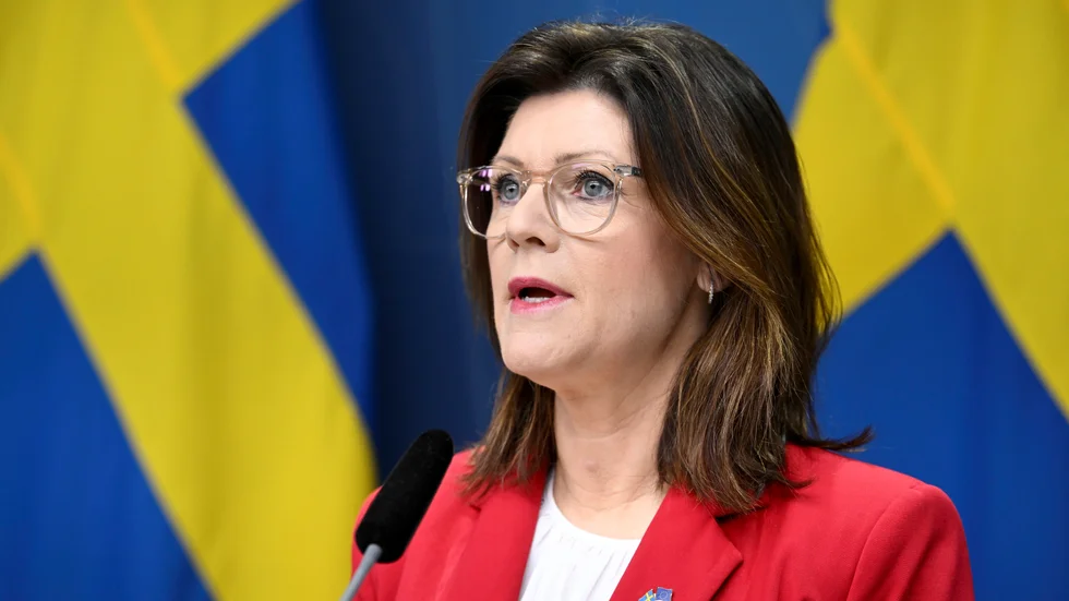 Arbetsmarknadsminister Eva Nordmark. Arkivbild.