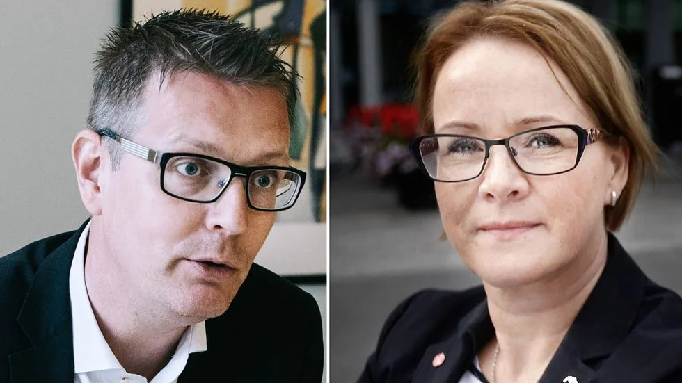 VÅRDKRISEN. Oppositionsrådet Mattias Karlsson (M) och regionrådet Maria Stenberg (S) är överens om att kompetensbristen är orsaken till de långa vårdköerna.