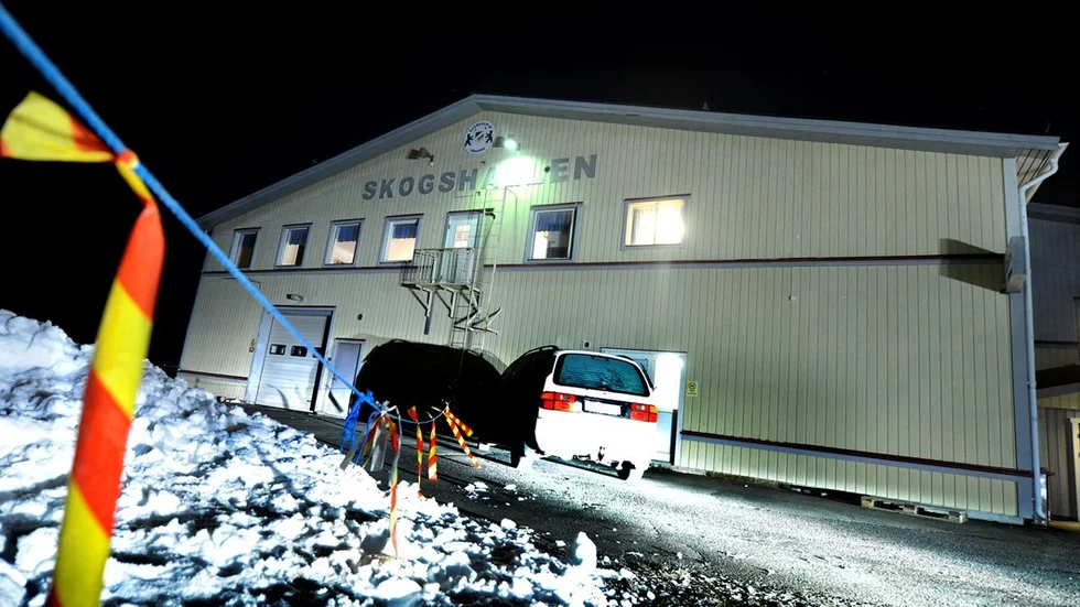 Skogshallen, Överkalix IF:s ishall.