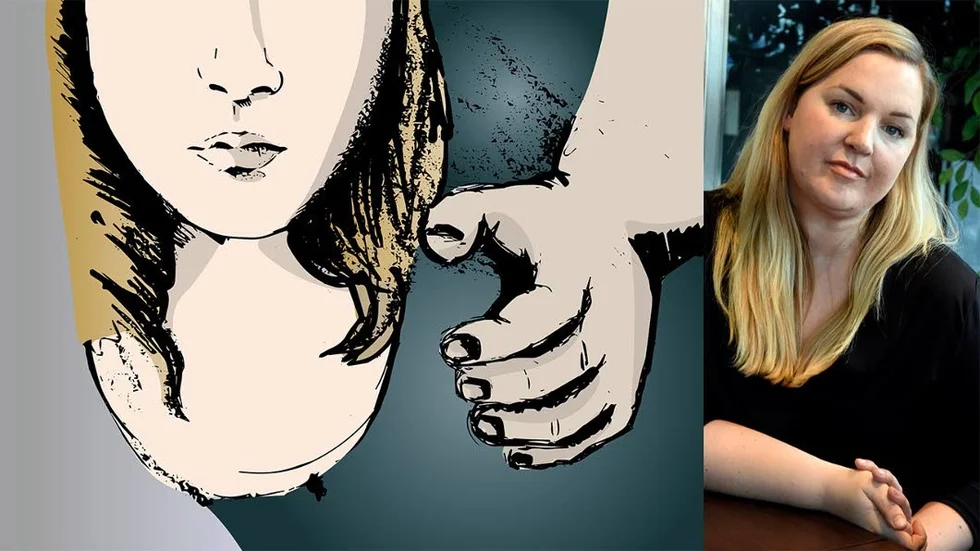 Varje dag. Anna Forssberg på Tjejouren i Luleå välkomnar #metoo-rörelsen. Där får man hantera sexuella trakasserier och övergrepp mot unga tjejer varje dag, året runt.