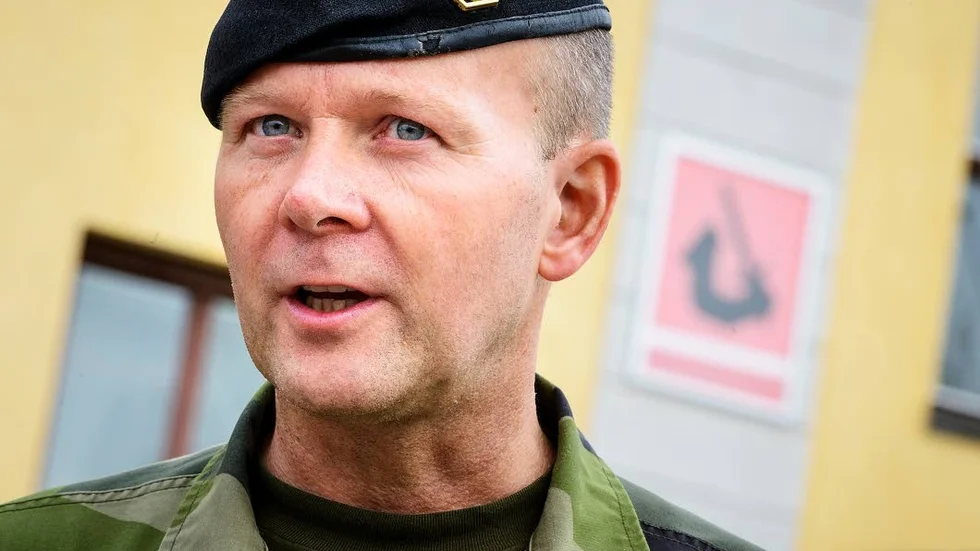Färdig. 2014 blev Mikael Frisell chef för I 19.
