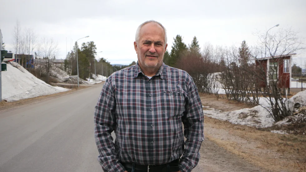 Centerpartiet Arjeplogs valsedel toppas av Sten-Åke Nilsson.