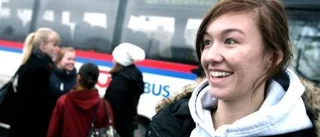 Få åker buss på Gotland
