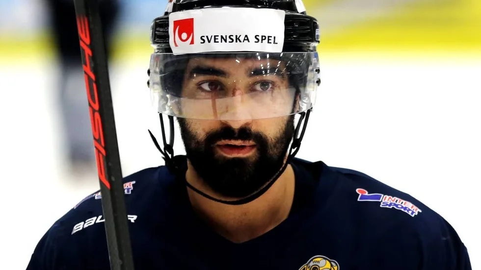 Tuff utmanare. Backen Adam Rachidi utmålas som tuff konkurrent i mustaschkampen.