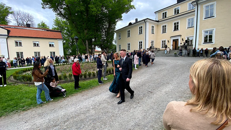 Det riktas kritik mot arrangemanget av årets studentbal på Haga slott. Bilden är från förra årets bal.