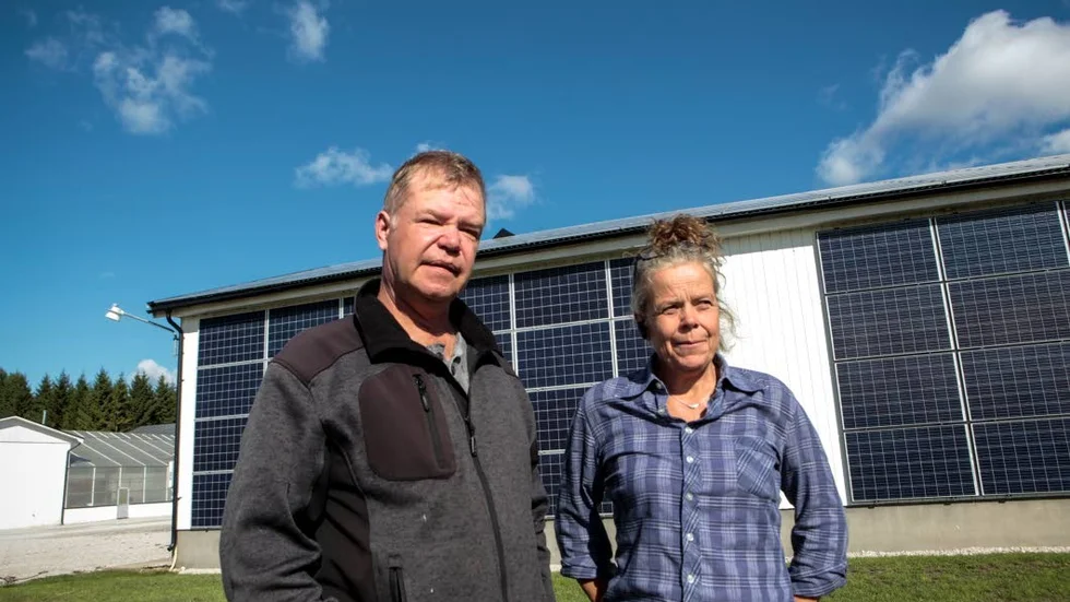 Per och Kickan Karlsson på Gangvide i När bjuder på lördag in till energiexpo för sjunde gången. Det personliga intresset för teknik och innovationer har utvecklats till en mässa med flera tusen besökare.
