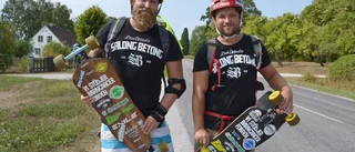 Gotland runt på longboard