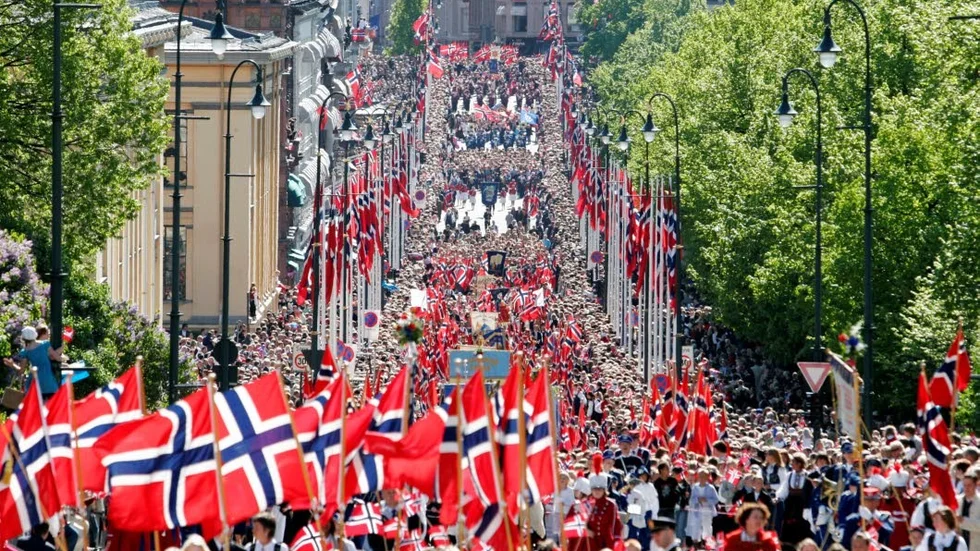 17 maj-firande i Oslo.