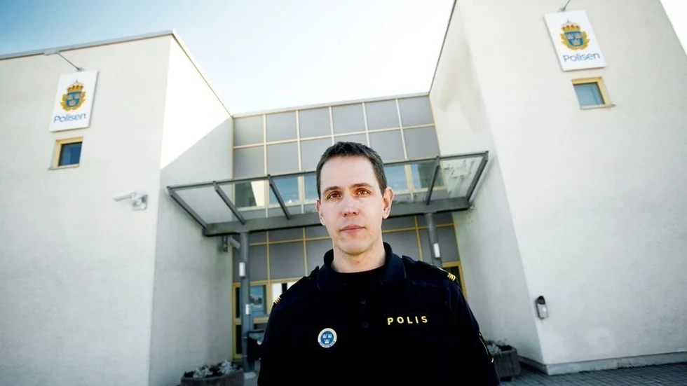 Mattias Wallin facklig företrädare polisen gotland