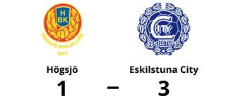 Första segern för säsongen för Eskilstuna City
