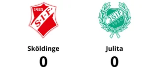 Delad pott när Sköldinge tog emot Julita