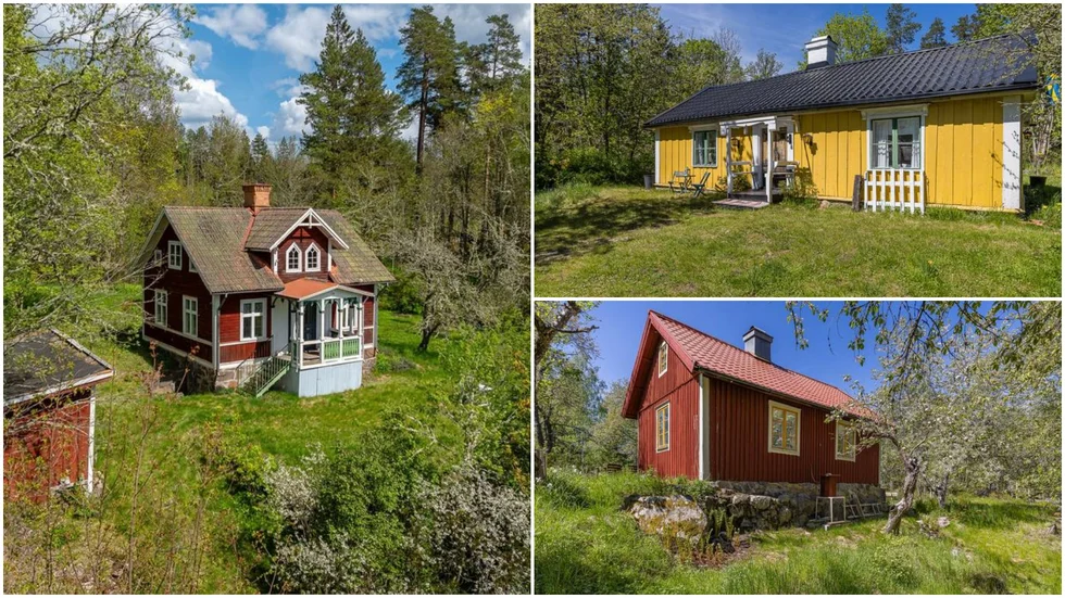 Boda Rutsbo, Odensvi - Stolphagen Högsby, Törnsfall - Falsterbo Granhult, Hjorted.
