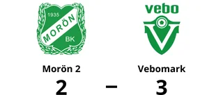 Kalle Enros i målform när Vebomark vann