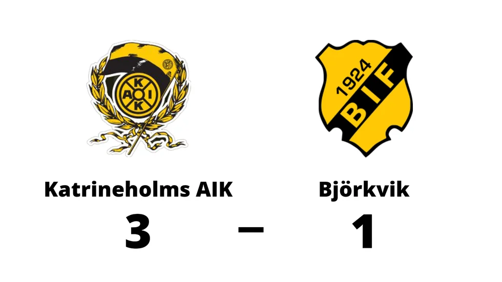 Katrineholms AIK vann mot Björkviks IF