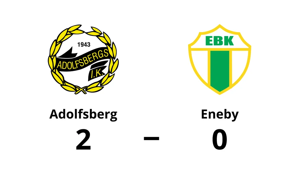 Adolfsbergs IK vann mot Eneby BK