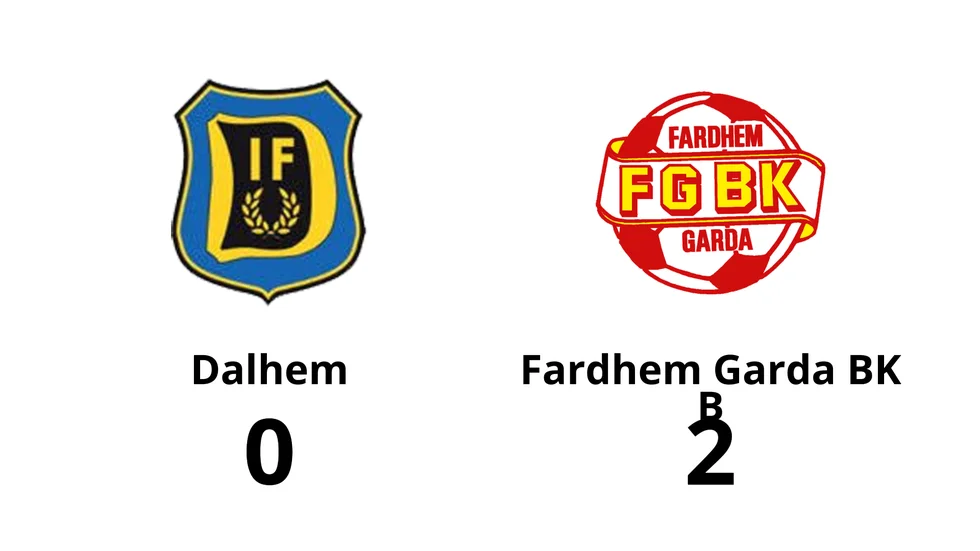 Dalhem IF förlorade mot Fardhem Garda BK B