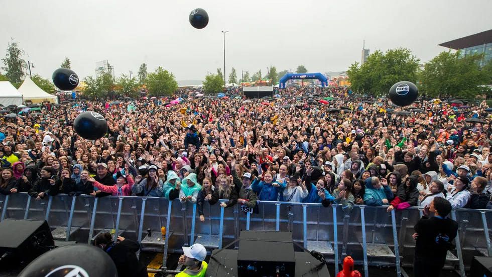 Rix FM Festival 2024 i Luleå på torsdagen. 
