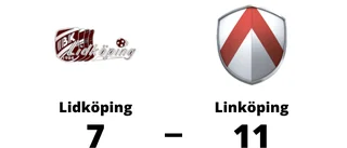 Linköping vann mot Lidköping