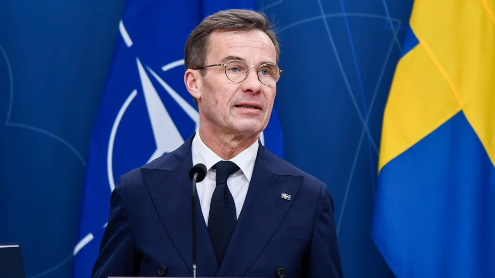 Statsminister Ulf Kristersson (M). Arkivbild.
