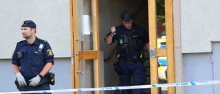 Man i 40-årsåldern stickskadad – kniv hittad vid brottsplatsen