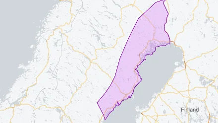 SMHI har utfärdat en varning för stor eller mycket stor risk för skogsbrand längs stora delar av Norrlandskusten under lördagen.
