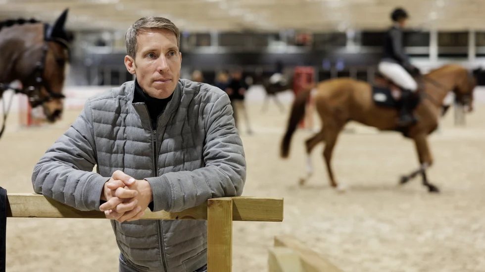 Henrik von Eckermann fick två tidsfel med ässet King Edward.
