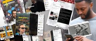 Det här är innehållet på SD:s anonyma konton