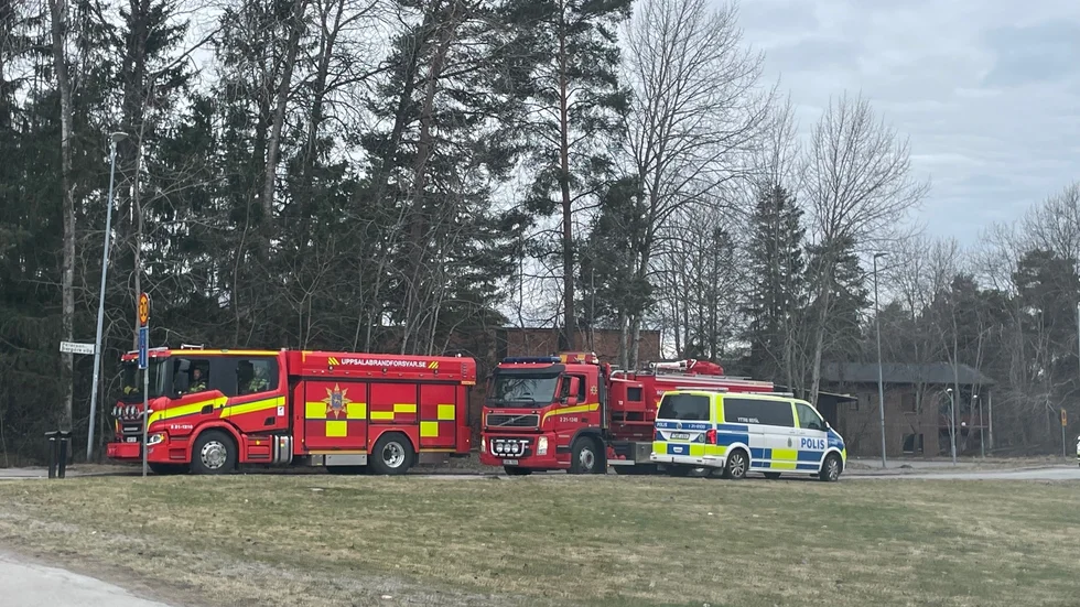 På torsdagen fick räddningstjänsten larm om en brand i Gottsunda.
