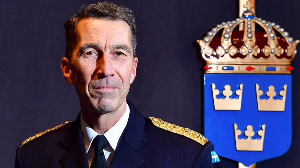 Micael Bydén, överbefälhavare, har ett förordnande som löper till september 2024. Arkivbild.