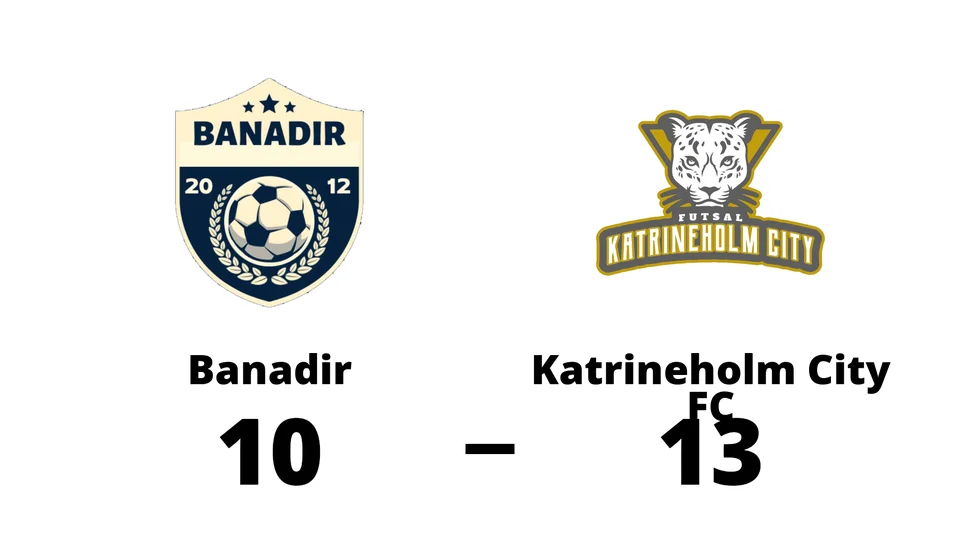 Banadir IK förlorade mot Katrineholm City FC