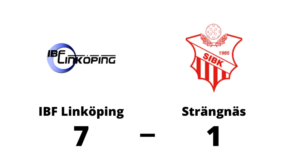 IBF Linköping vann mot Strängnäs IBK