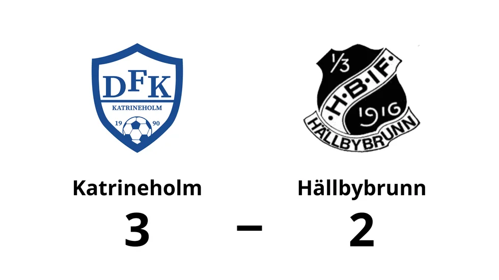 DFK Katrineholm vann mot Hällbybrunns IF
