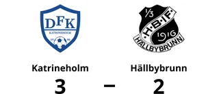 Förlust för Hällbybrunn mot Katrineholm med 2-3