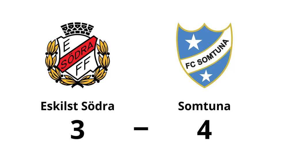Eskilstuna Södra FF förlorade mot FC Somtuna U