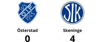 Fyra raka förluster för Österstad
