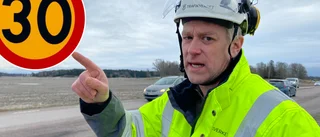 Vårdslösa förare tvingade fram 30-skyltar vid vägbygge