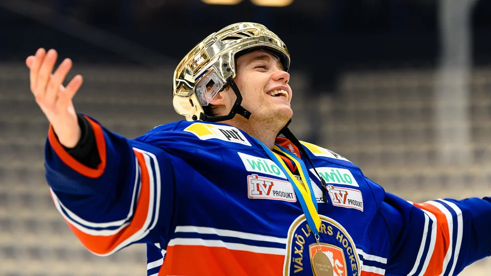 Erik Källgren vann guld med Växjö.