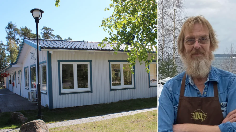 
Tättö Havskrog i Loftahammar, som Peter Roloff har drivit ihop med barnen.