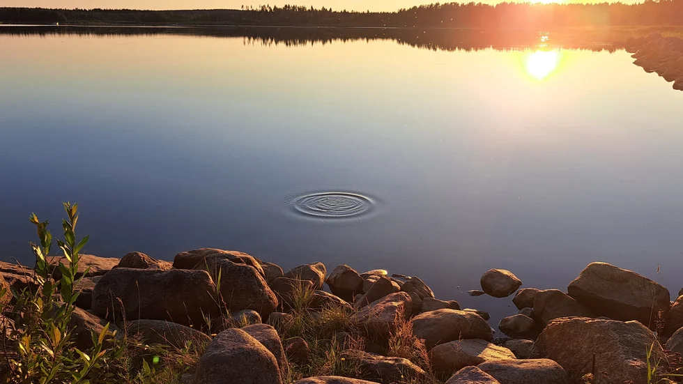 Läsarbild: Rofyllt och vackert på Rosvik badplats. Bilden är tagen av Lena Brännström. Har du också en bild du vill dela med dig av? Mejla till familj@kuriren.com. Ange dina kontaktuppgifter och beskriv bilden kort.