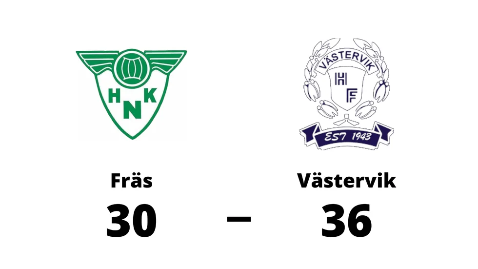 Fräs förlorade mot Västervik