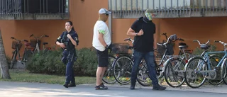 Maskerad polis i insats i Sala backe: "Kontrollerade uppgifter"