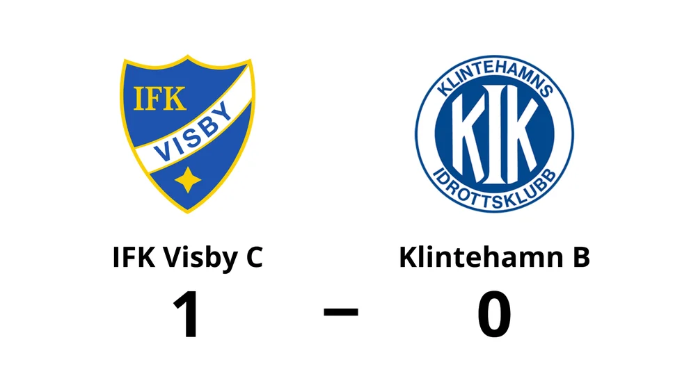 IFK Visby C vann mot Klintehamns IK B