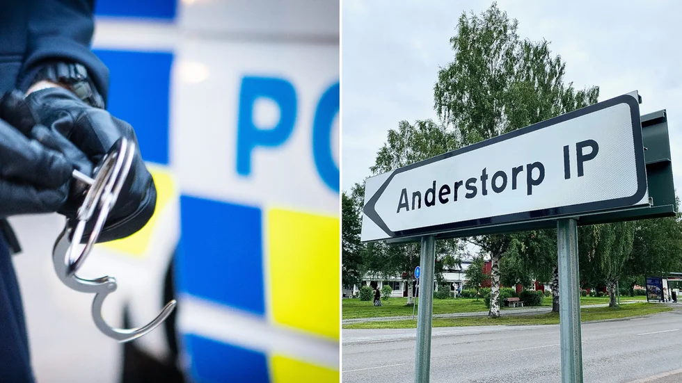Efter en spaningsinsats greps den 28-årige Skelleftebon dagtid intill Anderstorps IP. Nu misstänks han för dubbla narkotikabrott.