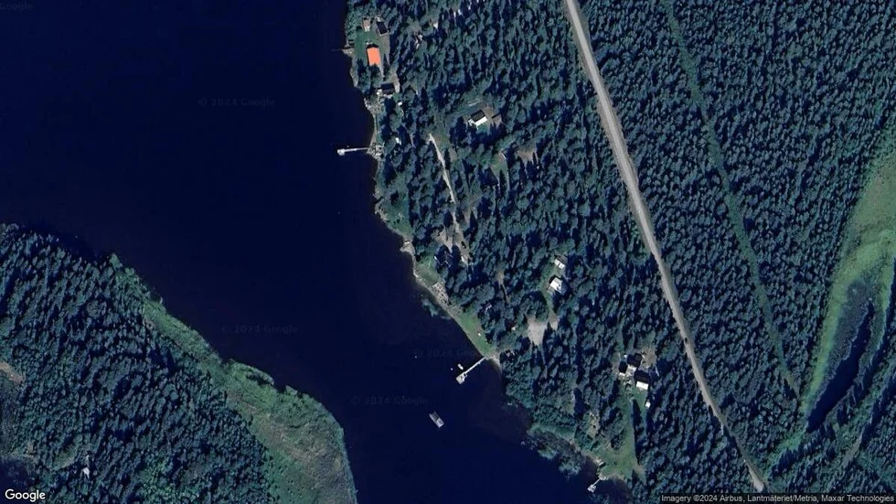 Området kring Borgaruddsvägen 572