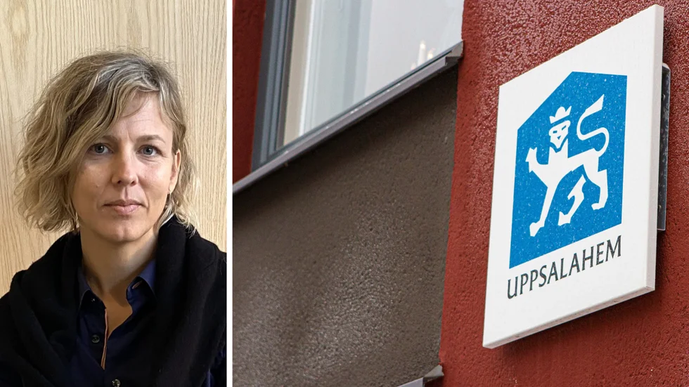 Jennie Claesson (L) är mycket kritisk till Uppsalahems planer på att förvärva hyresfastigheter från en privat hyresvärd.