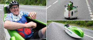 Se upp på vägarna – här drar velonauten fram genom länet