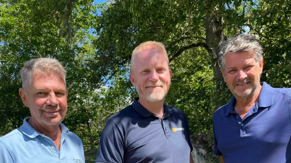 Tommy Einarö och Fredric Hallberg har fått sällskap i ledningen av Branova genom Thomas Sonessons entré.