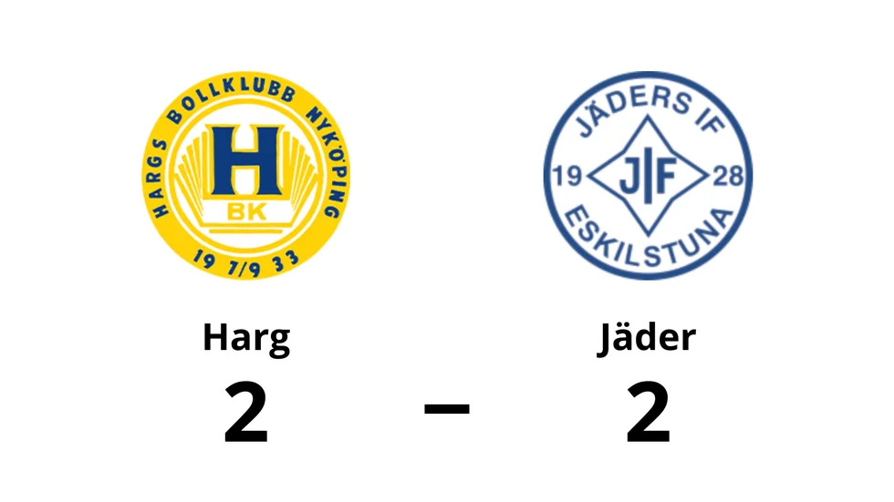 Hargs BK spelade lika mot Jäders IF