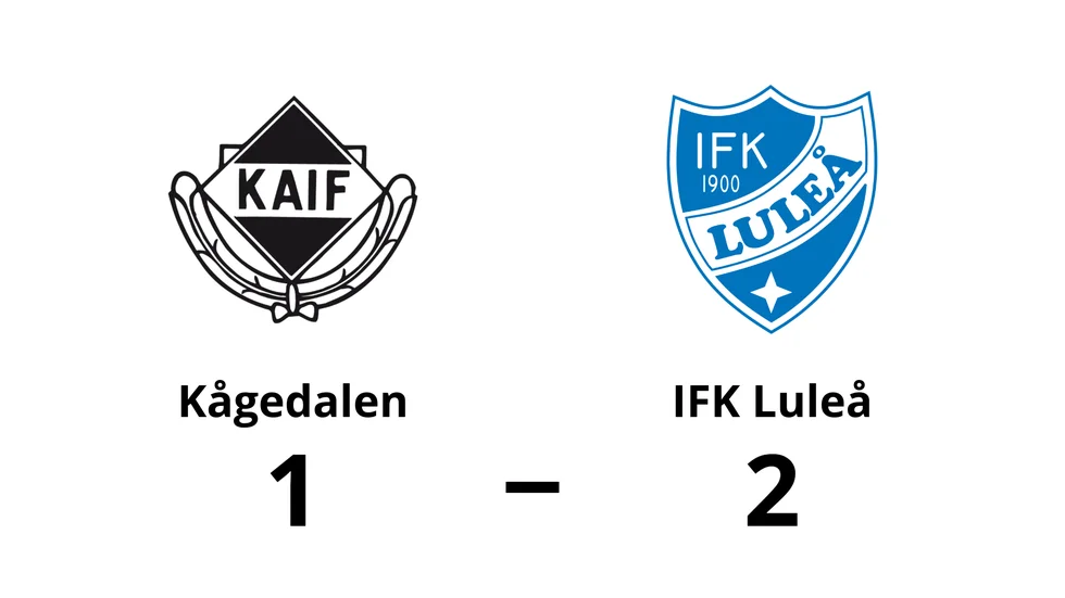 Kågedalens AIF förlorade mot IFK Luleå