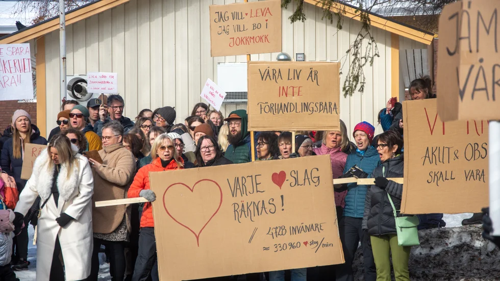 Nya protester väntar mot sommarens vårdpaus i Jokkmokk.